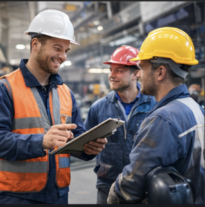 Työvoiman välitys ja työnjohto metallikohteissa